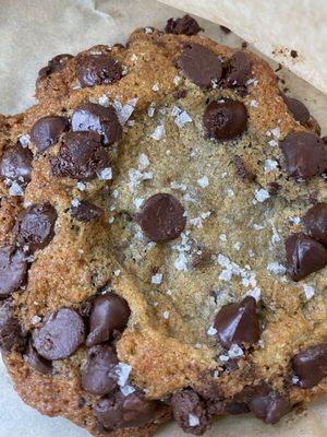 Salted Chocolate Chip Cookie