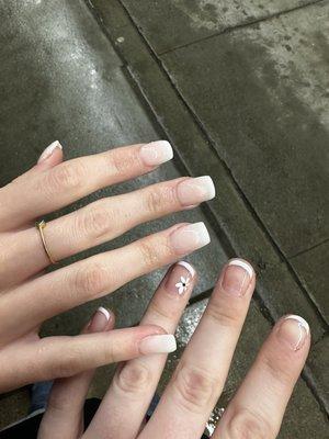 Acrylic nails and gel nails