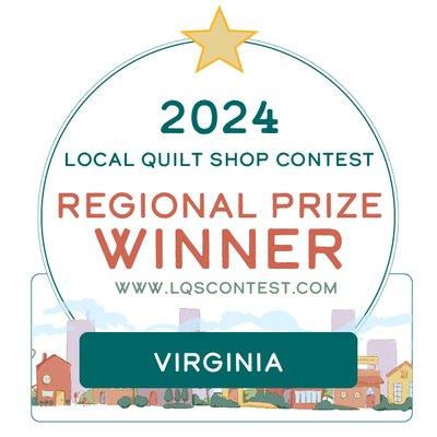 Artistic Artifacts voted top local quilt shop in Virginia.