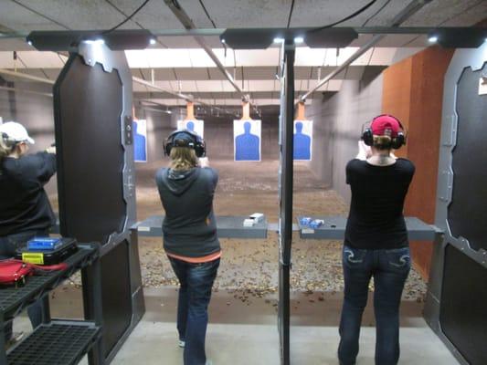 Safety is a top priority at the range.