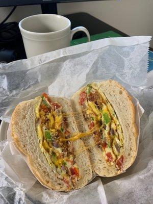 California Omelet Sandwich