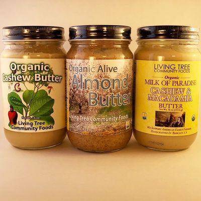 Living Tree Community Foods Alive & Organic Nut Butters