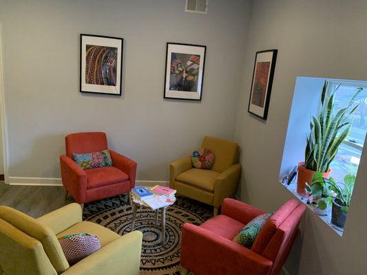 Its Time For Healing Holistic Sanctuary waiting area