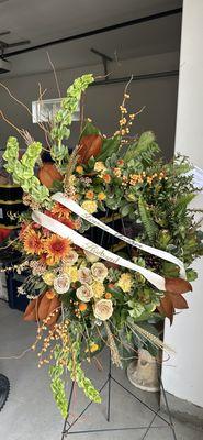 Funeral wreath