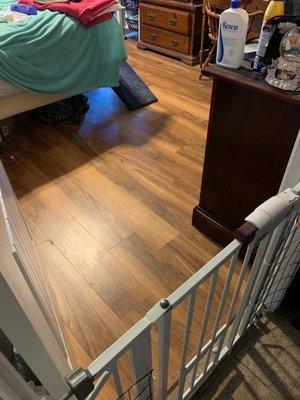 8 year old flooring by Pet Floors of Texas