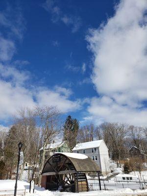 The Eli Terry Jr  Water Wheel