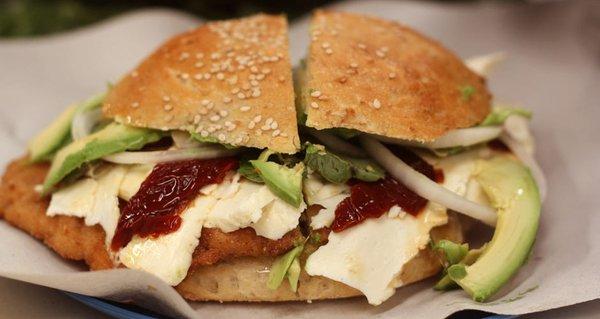 Cemita de Res o Pollo