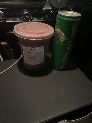 Clearly not a 24oz next to the red bull‍