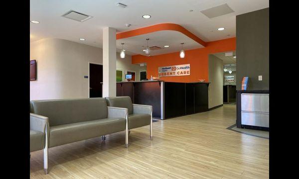 Northwell Health-GoHealth Urgent Care Lobby in Huntington, NY