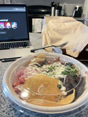 Carne Asada bowl