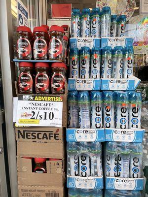 Water and Nescafé