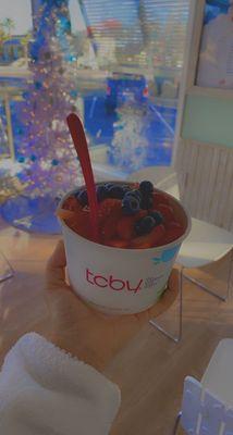 Frozen yogurt!