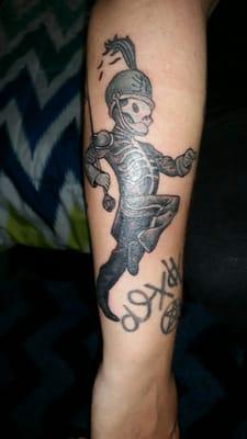 The Black Parade tattoo Eric did for me