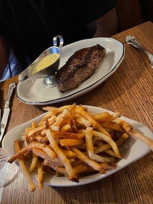 Steak + frites