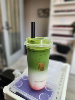 Strawberry Matcha