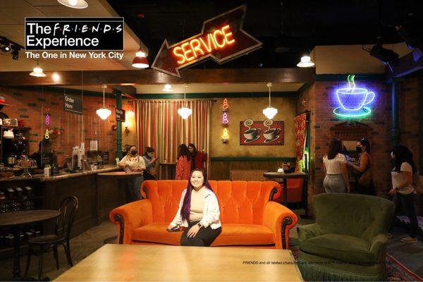 Central Perk taken by the staff on their iPads