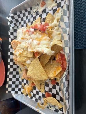 Nachos with chicken