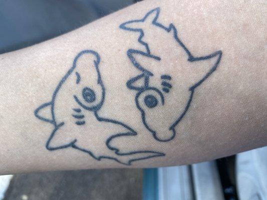 Shark tattoos