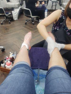 Pedicure, DeStress