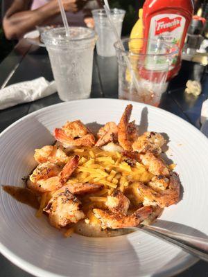 Shrimp and grits.