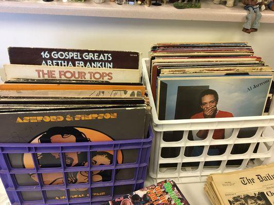 Lots of vinyl - R&B, Jazz, Old school - Pearl Bailey, Doris Day and more...