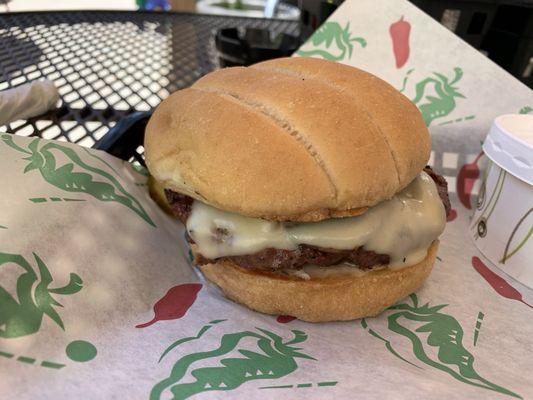 Mushroom Swiss Burger