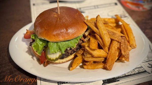 Bacon & bleu Cheese Burger