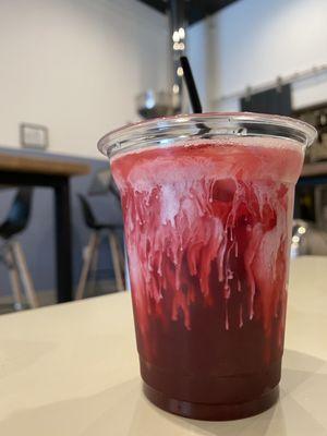 Iced Blackberry Vanilla Earl Grey Tea @tiffhuangry