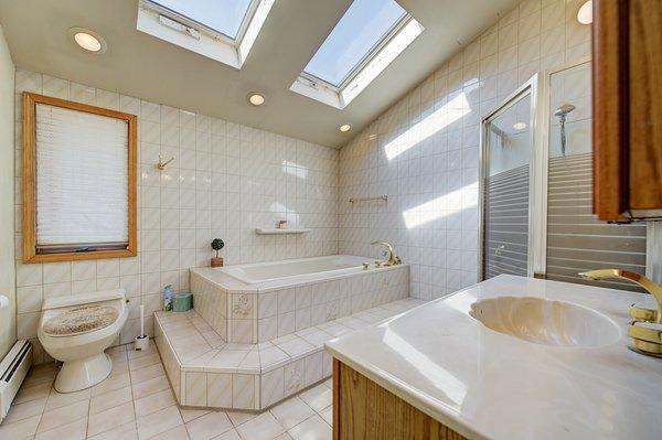 Jacuzzi skylights