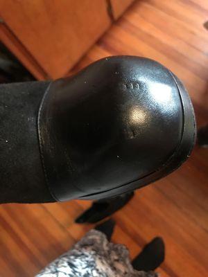 Clamp damage on toe of shoe