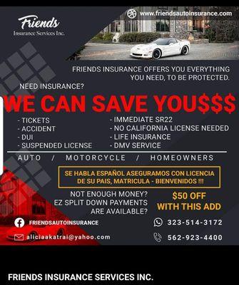 We can save you $$$$