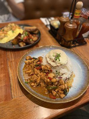 Spicy Basil Chicken Plate