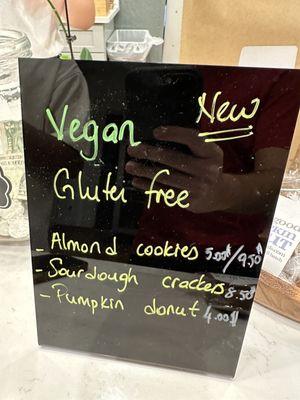 Vegan and gluten free treats!