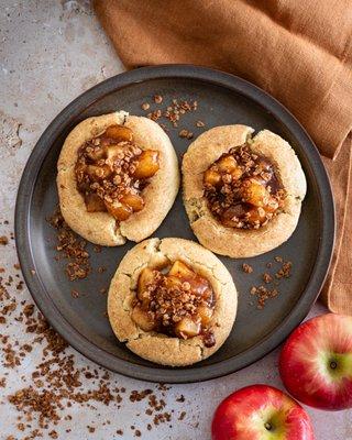 Apple Crumble cookies!