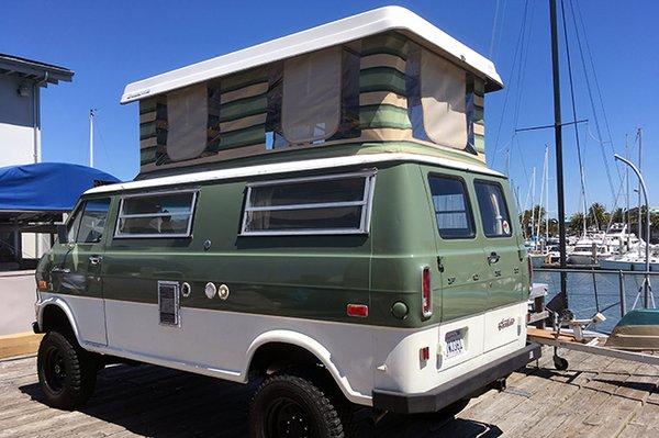 Vintage Ford Conversion Van Enclosure