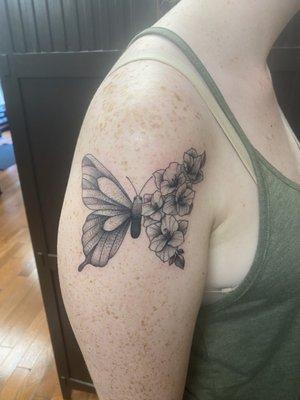 Butterfly tattoo