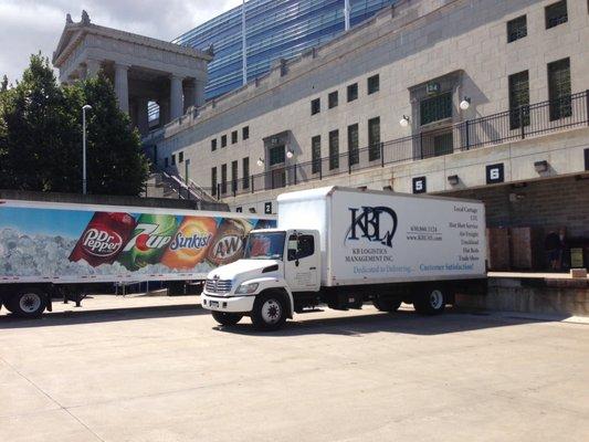 Rally towel delivery for the Bears Game...