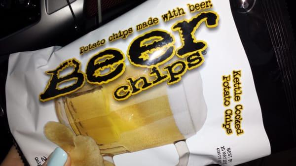 Chips made with beer...seriously...:?