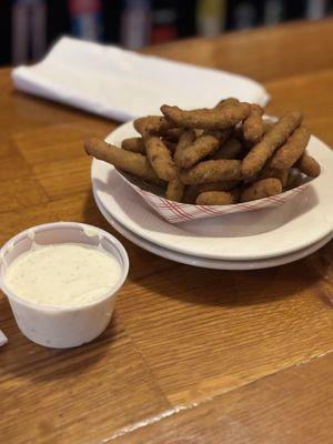 The best fried green beans your mouth is waiting for!!!