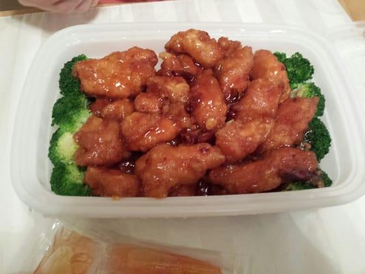 White meat general tso chicken