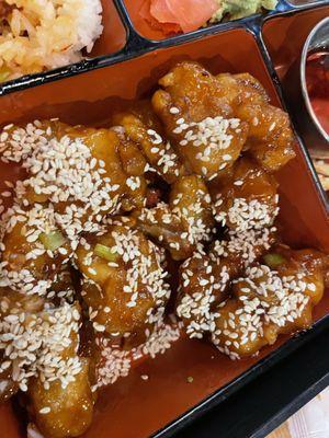 Sesame chicken