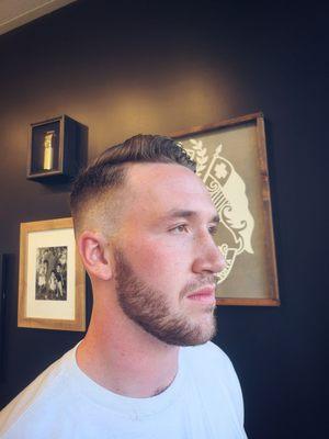 Another well executed cut by our barber Logan