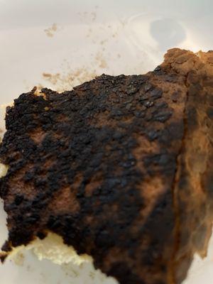 Burnt crust