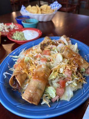 Taquitos Rancheros with Beef