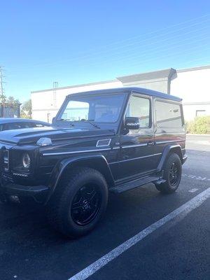 My Mercedes g300 (gray market car)