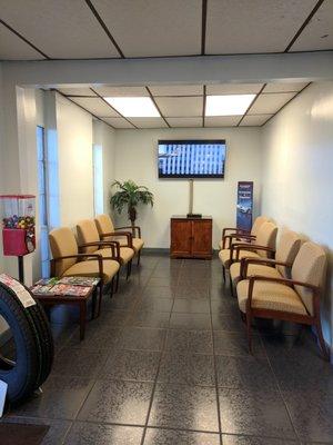 Customer Waiting Area