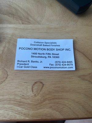 Pocono Motion Body Shop