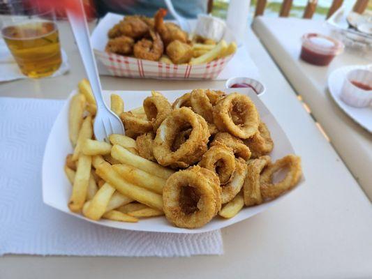 CalamarI & French fries