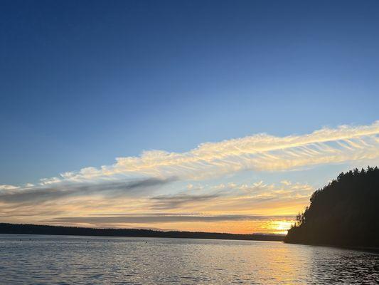 Another amazing sunset at Joemma Beach