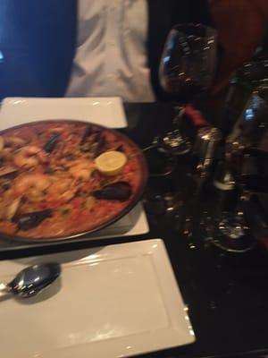 I visit Melbec for a diner and wine we order the paella, it was amazing , I love it, good for two people